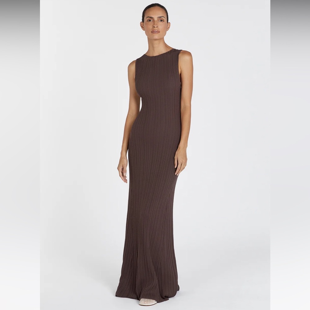 DISSH Ivy Coffee Sleevless Dress